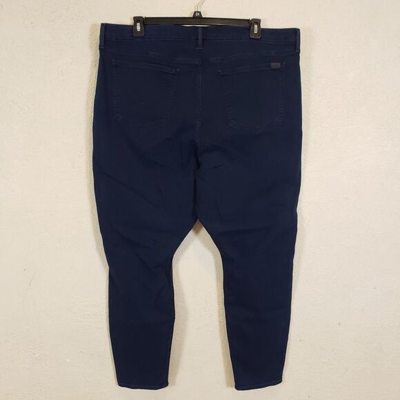 Jen7 by 7 For All Mankind Mid Rise Ankle Skinny Jeans Blue Size 24 - Picture 5 of 10